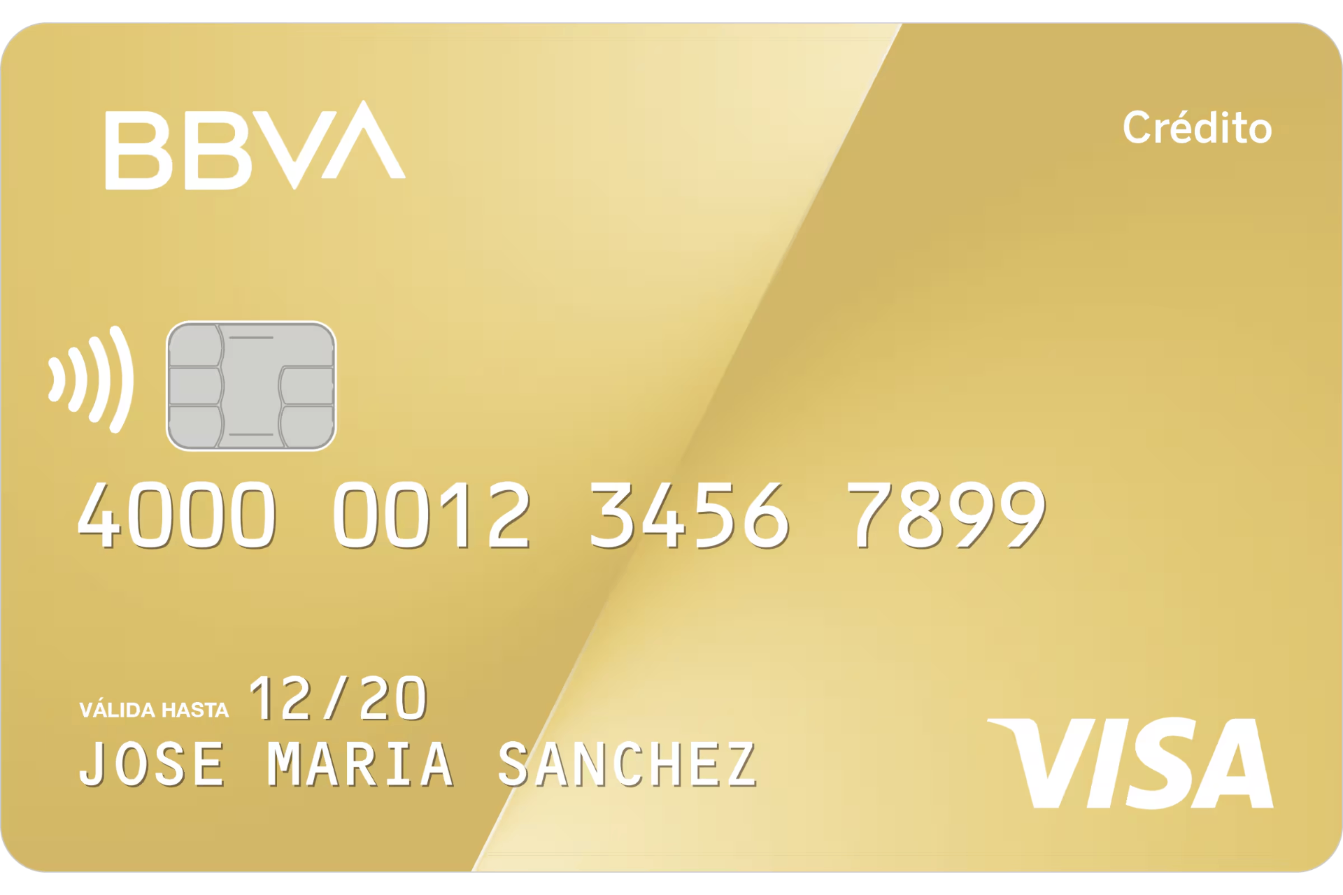 BBVA Oro card